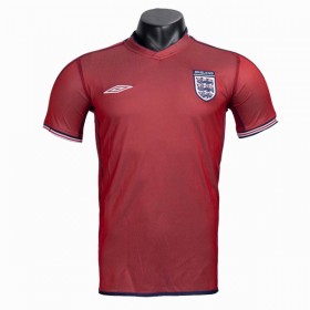 Camisolas de futebol Inglaterra Retro Equipamento Alternativa 2002 Manga Curta